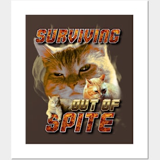 Surviving Out Of Spite Posters and Art